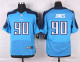 Nike Tennessee Titans #90 Jones Blue Elite Jersey