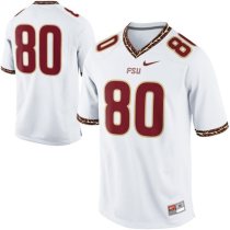 Florida State Seminoles Rashad Greene #80 White Jersey