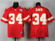 Nike Kansas City Chiefs #34 Davis Red Elite Jersey
