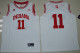 Indiana Hoosiers Yogi Ferrell 11 College Basketball Jersey - White