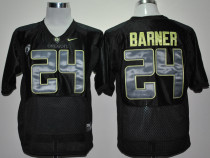 Nike Oregon Ducks Kenjon Barner 24 Black Pac-12 College Football Jersey