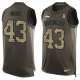 NFL Denver Broncos #43 Ward Limited Green Salute to Service Tank Top