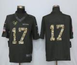 Nike Mens Houston Texans 17 Osweiler Anthracite Salute To Service Limited Jersey