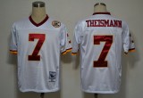 NFL Jerseys Washington Redskins 7 Theismann White M&N