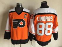 NHL Philadelphia Flyers #88 Lindros Orange Jersey