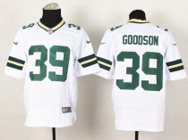 New Green Bay packers #39 Goodson White Elite Jersey