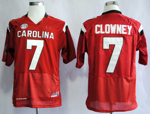 South Carolina Gamecock Jadeveon Clowney #7 Red Jersey