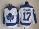 NHL Toronto Maple Leafs #17 Clark White Jersey