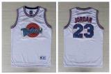Michael JORDAN #23 Tune Squad Space Jam Movie Jersey White