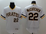 Majestic MLB Pittsburgh Pirates #22 McCutchen Elite White Pullover Jersey