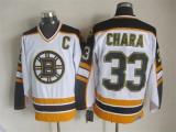 NHL Boston Bruins #33 Ghara White Color Jersey