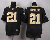 Nike New Orleans Saints #21 Spilier Black Elite Jersey