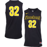 NCAA Wichita State Shockers #32 Basketball Jersey Black