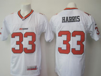 NCAA CFL B.C. Lions #33 Harris White Jersey