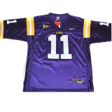 LSU Tigers #11 Spencer Ware Purple College Football Jersey