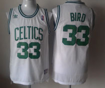 Boston Celtics #33 Bird White  Swingman NBA jersey