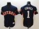 MLB Houston Astros #1 Correa Spring Training Jersey