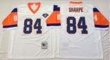 NFL Denver Broncos #84 Sharpe White 75th Throwback Jersey