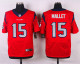 Nike Houston Texans #15 Mallet Red Elite Jersey