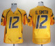 NCAA Nike West Virginia#12 G.Smith yellow jersey