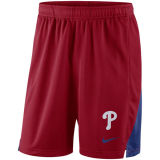 Mens Philadelphia Phillies Nike Red Franchise Performance Shorts
