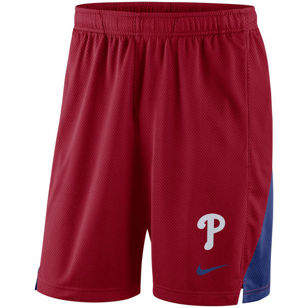 Mens Philadelphia Phillies Nike Red Franchise Performance Shorts