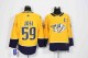 Adidas NHL Nashville Predators #59 Josi Yellow Jersey