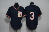 MLB Jerseys Detroit Tigers #3 Kinsler Blue Jersey