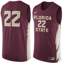 NCAA Florida State Seminoles #22 Nike Replica Jersey - Garnet
