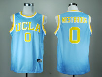 Russell Westbrook Jersey UCLA Bruins #0 Blue Addidas NCAA Football Jersey