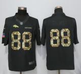 NEW Nike Denver Broncos 88 Thomas Anthracite Salute To Service Limited Jersey