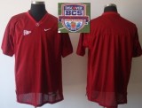 2013 BCS National Championship Alabama Crimson Blank Red Jersey