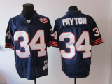 blue Walter Payton throwback Reebok Chicago Bears #34 Jersey