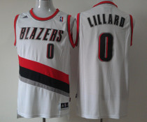 Adidas NBA Portland Trail Blazers #0 Lillard white jersey