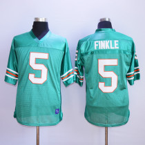 NCAA Ray Finkle #5 ACE Ventura Miami Football Teal Green Jersey