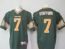 NCAA Edmonton Eskimos #7 Kenny Stafford Green CFL Jersey