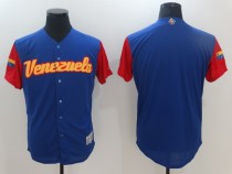 2017 World Baseball Venezuela Blue Classic Jersey
