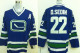 Reebok Vancouver Canucks #22 D.Sedin Blue Jersey