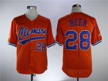 MLB Detroit Tigers #28 Beer Orange NCAA Jersey