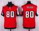 Nike Atlanta Falcons #80 Toilolo Red Elite Jersey