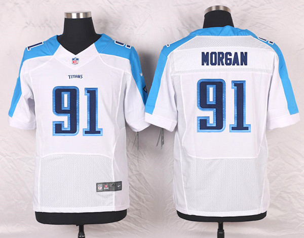Nike Tennessee Titans #91 Morgan White Elite Jersey