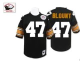 Mel Blount Black Steelers Throwback Jersey
