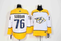 Adidas Nashville Predators #76 Subban White Jersey