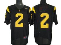 NCAA USC Trojans #2 Black jersey