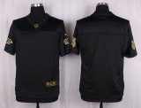 Mens Atlanta Falcons Pro Line Black Gold Collection Jersey