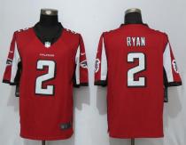 New Nike Atlanta Falcons #2 Ryan Red Limited Jersey
