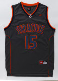 NCAA Syracuse Orange #15 Camerlo Anthony Black Jersey