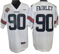Auburn Tigers #90 Fairley Dark Blue jersey