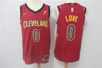 Nike NBA Cleveland Cavaliers #0 Love Red Jersey