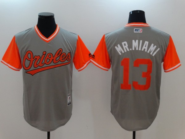 MLB Baltimore Orioles  All Rise Black Pullover Jersey